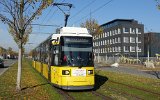 Erffnungsfahrt mit Tw 1569 (Gro-Berliner-Damm 30.10.2021).