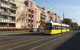 Tw 1605 auf der M17 (Gro-Berliner-Damm 30.10.2021).