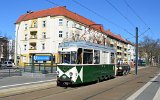 Am 01.04.2016 ATZ 4508 mit Lore G 107 Pankow-Vinetastrae.