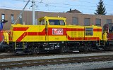 Die 98 80 1002 006-7 der MEG steht in Suhr am 20.10.2015 zur Abfahrt bereit.