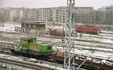 Abrißarbeiten Berlin, S-Bahnhof Warschauer Straße 2005