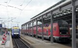 Veolia Verkehr Sachsen-Anhalt, HEX Harz-Elbe-Express in Halle/Saale 2006
