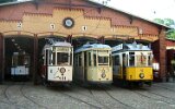 Betriebshof Seebener Straße, seit 1996 Straßenbahnmuseum Halle, 2006