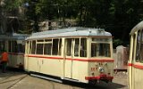Betriebshof Seebener Straße, seit 1996 Straßenbahnmuseum Halle, 2006