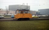 Karl-Marx-Allee 1986 (heute wieder Brückenstraße, Foto: Horst Kaddatz)
