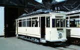 Straßenbahnmuseum im alten Betriebshof Kappel 1997