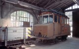 Straßenbahnmuseum im alten Betriebshof Kappel 1997