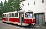 Straßenbahnmuseum im alten Betriebshof Kappel 1997