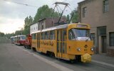 Straßenbahnmuseum im alten Betriebshof Kappel 1997