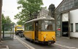 Straßenbahnmuseum im alten Betriebshof Kappel 1997