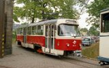 Straßenbahnmuseum im alten Betriebshof Kappel 1997
