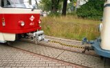 Straßenbahnmuseum im alten Betriebshof Kappel 1997
