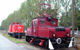 Lok 84 der MEG Mitteldeutsvhe Eisenbahn (Hegermühle Güterstrecke 2005). Lok 14 fuhr am Ende des Tages als Dauerleihgabe mit nach Buckow.