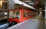 Fahrerlose gummibereifte Doppeltriebwagen MPL 85 (Métro Pneus Lyon 1985)  Linie D 1993