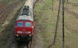 Verbindungskurve von der Wartabrücke Richtung Szczecin 2006