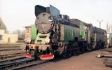 Die Tkt48-36 und 84 am 14. April 1991 im Depot Międzyrzecz