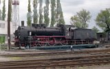 Am 25. Mai 1991 die Ok1-359 aus Wolsztyn auf der Drehscheibe in Międzyrzecz