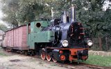 Schmalspurbahnmuseum  fr 1000 mm Spurweite in Gryfice (Staa Wystawa Pomorskich Kolei Wskotorowych) 1992