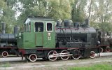 Schmalspurbahnmuseum  fr 1000 mm Spurweite in Gryfice (Staa Wystawa Pomorskich Kolei Wskotorowych) 1992