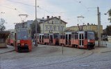 Endschleife am Hauptbahnhof, Zygmunta Augusta/Dworcowa 1989