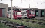 Depou tramvaie CTP (Straßenbahndepot) 1996