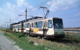 Amaradia-Brücken der E79, der Straßen- und Eisenbahn 1998