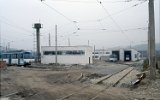 Im Depot waren 1990 nur nicht einsatzbereite Züge abgestellt.