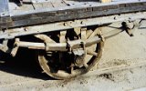 Gara de Nord 1989: Der Turmwagen ist bis heute das älteste erhaltene Fahrzeug in Timișoara.