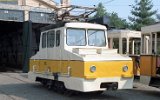 Depot 1 am  Bulevardul Take Ionescu 1998: Schienenschleifwagen (ITB 1960)