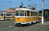 Depot 1 am  Bulevardul Take Ionescu 1998:  Arbeitswagen V.S.2 als historischer Tw.
