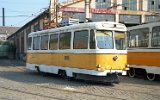Depot 1 am  Bulevardul Take Ionescu 1998:  Arbeitswagen V.S.2 als historischer Tw.