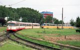 Tw 3479 ex Bremen am Piața Gheorghe Domășneanu 1996.