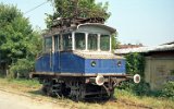 Anschlußgleis der Brauerei 1998: Lok 2 Eigenbau von 1928.