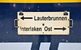 Interlaken Ost am 17.01.2016