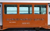 Die meterspurige Gornergratbahn wurde 1898 eröffnet (13.02.2010)
