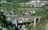 Die Chrstelenbachbrcke in Amsteg am 10.06.2016