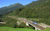 Die Intschireussbrcke sdlich von Amsteg ist ein kompletter Neubau von 1975. (27.08.2016)