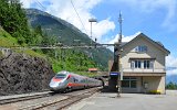 Bahnhof Wassen am 06.07.2016