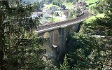 Die mittlere Meienreussbrcke am 24.09.2016 : 16094Wassen