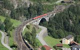 Eine Vierfachtraktion auf der mittleren Meienreussbrcke am 24.09.2016 : 16094Wassen