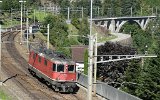 Vor der mittleren Meienreussbrcke am 24.09.2016 : 16094Wassen