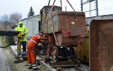 Einachsen der Deutz/Stadler-Akkulok am 12.03.2016 in Otelfingen